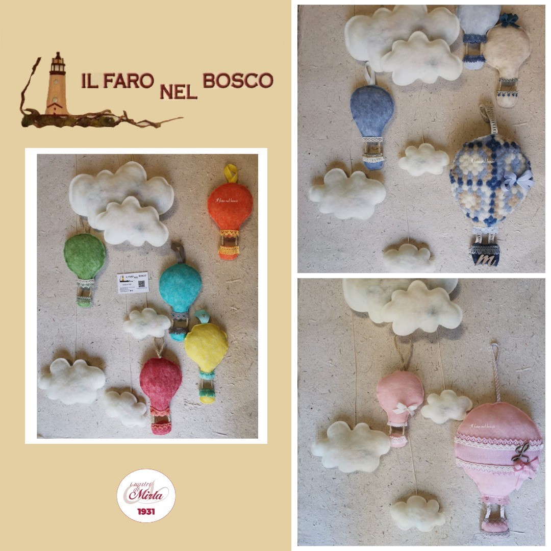 Una nascita ð¶ð» o una cerimonia sono eventi importanti e lasciare un oggetto in ricordo di quel giorno è d’obbligo!I colori accesi della ð·ðððððððð ð³ðððð e della ð©ððððððð, qualche #nastro e tanta #creatività ti basteranno per realizzare bomboniere e fiocchi nascita ð unici, come queste fantastiche mongolfiere create dallo staff di Il Faro nel bosco.Contatta Tiziana, ti aiuterà a vestire il tuo giorno importante con il tuo stile.ð°ð ðððð ððð ð©ððððVia Curzio Rufo 2900174 RomaTel. 06 71072213Cell.347 3575005titti.ilfaro@yahoo.ithttps://www.facebook.com/ilfaronelbosco