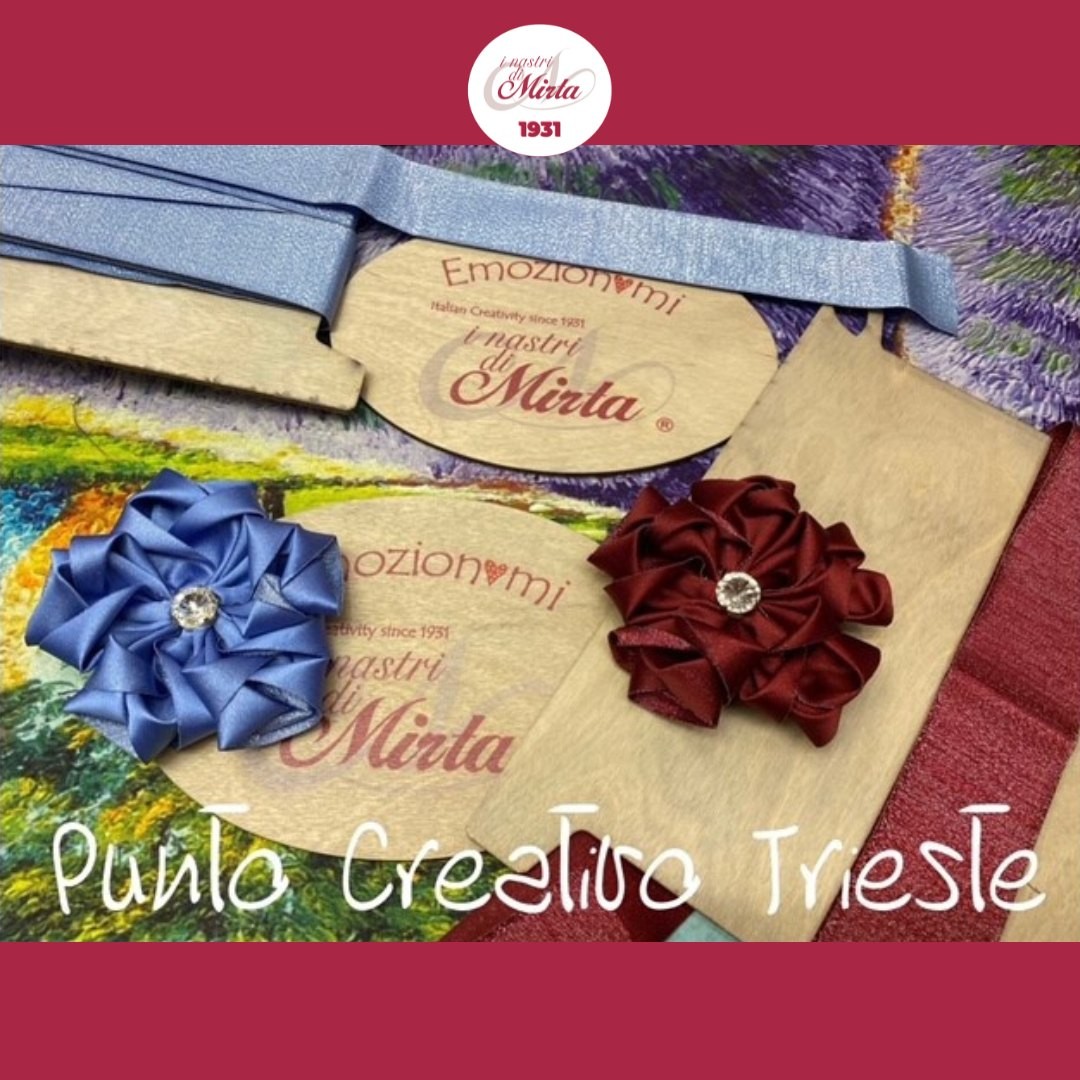 Nelle mani di un artista un bel #nastro può trasformarsi in un oggetto unico, che arricchisce tutto quello che lo accompagna.Dalla creatività, da mani esperte e prodotti di alta qualità nascono fantastici fiori ðº con cui arricchire i tuoi abiti ed accessori o arredare la tua abitazione.Corri da ð·ðððð ðªððððððð e inizia a dar vita alle tue idee!ð·ðððð ðªðððððððVia Baiamonti 4834145 TriesteTel. 040 384175Cell. 349 4414507puntocreativo@virgilio.ithttps://www.facebook.com/puntocreativodisabrinaalberti